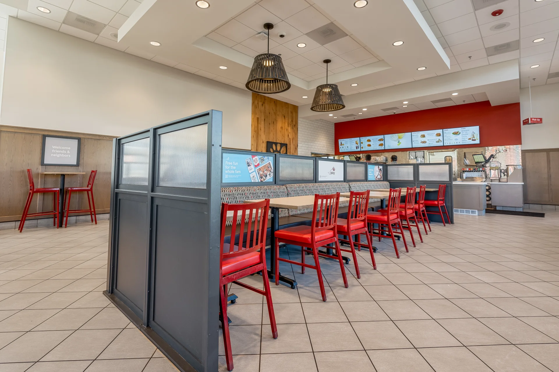 Inside Chick fil A Sandy Springs